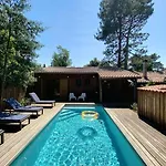 Vila 03280-lacanau - Magnifique Proche Du Avec Piscine Chauffee -jusqu'a 7 Personnes Mae-0491 Lacanau