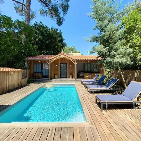 Willa 03280-lacanau - Magnifique Proche Du Avec Piscine Chauffee -jusqu'a 7 Personnes Mae-0491 Lacanau