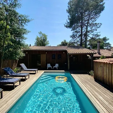 Villa 03280-lacanau - Magnifique Proche Du Avec Piscine Chauffee -jusqu'a 7 Personnes Mae-0491 Lacanau