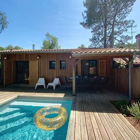03280-lacanau - Magnifique Proche Du Avec Piscine Chauffee -jusqu'a 7 Personnes Mae-0491