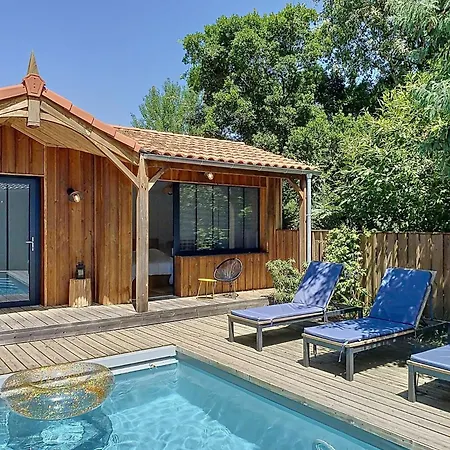 03280-lacanau - Magnifique Proche Du Avec Piscine Chauffee -jusqu'a 7 Personnes Mae-0491