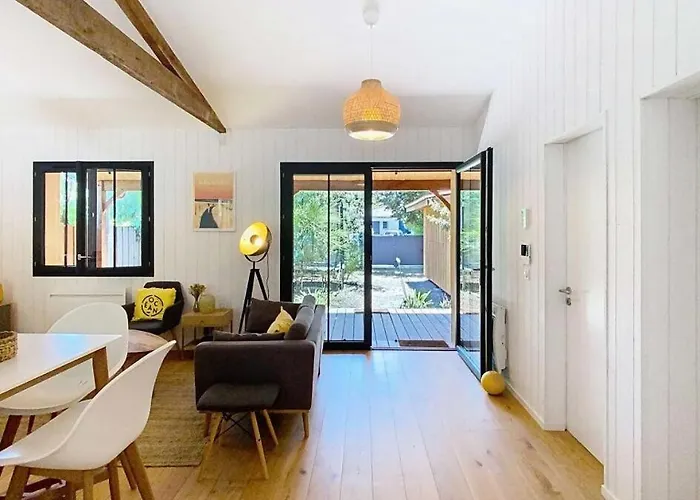 03280-lacanau - Proche Du Magnifique Avec Piscine Privee Pour 7 Personnes Mae-0491 Villa *